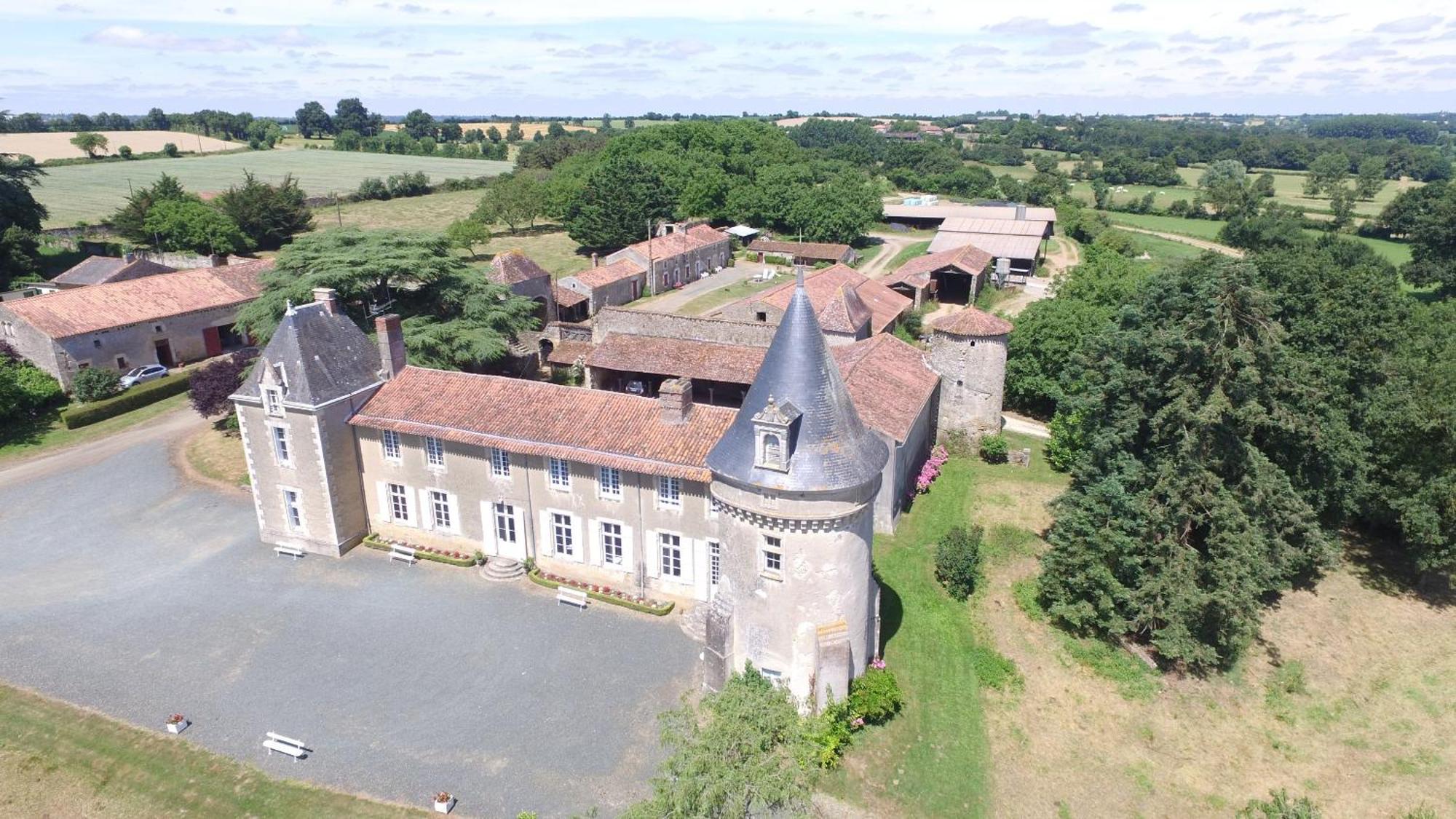 シャントネー Manoir De Ponsayヴィラ エクステリア 写真